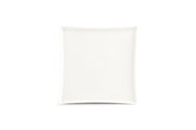 Plate 27x27cm White Line