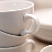 Pure White Cappuccino Cup 7.5oz / 210ml