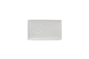 Saucer 20x12cm White Squito