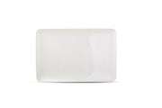Plate 36x24cm White Solid
