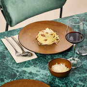 Ovio Plate 21cm dark brown