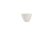 Bowl 12xH7,5cm Conical White Cirro