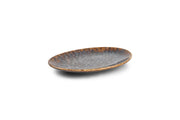 Serving Dish 26x19cm Brown/Blue Resto