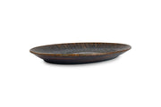 Serving Dish 36x26cm Brown/Blue Resto