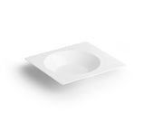 Deep Plate 27,5x25xH4,5cm White Verso
