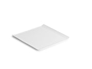 Plate 24x24cm White Verso