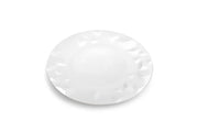 Plate 28cm White Facet