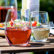 Amber Stemless Wine Glasses 12oz / 350ml