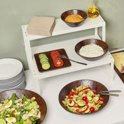 Serving board 32,5x17,5cm chestnut Omni