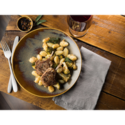 Murra Toffee Walled Plate 8.25inch / 21cm - Pack of 6