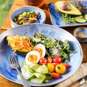 Murra Pacific Walled Plate 7inch / 17.5cm - Pack of 6