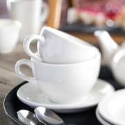 Pure White Cappuccino Cup 7.5oz / 210ml