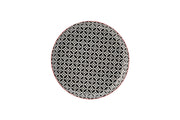 Cadiz Red & Black Plate 10.5inch / 27cm - Pack of 6