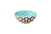 Cadiz Blue & Yellow Bowl 6.3inch / 16cm - Pack of 6