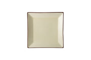 Soho Square Plate Stone 10inch / 25cm - Pack of 6
