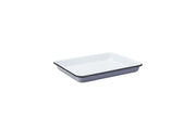 Eagle Enamel Grey Serving Tray 11inch / 28cm - Pack of 6