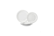 Pure White Narrow Rim Plate 10inch / 25.4cm