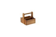 Small Wooden Table Caddy - Single of 1