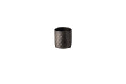 Black Vintage Steel Hammered Chip Cup 3.5inch / 8.5cm - Pack of 12
