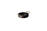 Black Vintage Steel Mini Casserole Dish 5 inch / 12.25cm - Pack of 6