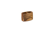 Acacia 2 Compartment Table Caddy - Single of 1