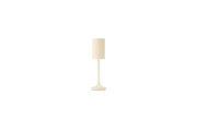 Cayman Micro LED Cordless Lamp 20cm -Ceramic Cream