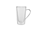 Double Walled Tall Handled Latte Glasses 12oz / 340ml - Pack of 6