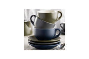 Barista Matt Grey Saucer 6inch / 15.5cm - Pack of 6