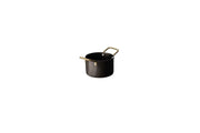 Black Vintage Steel Mini Casserole Dish 3.5inch / 9cm - Pack of 6