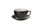 Utopia Barista Cappuccino Cup & Saucer Almond 13oz / 370ml