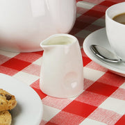 Anton White Pinched Milk Jug 2oz / 60ml