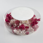 Opal Glass Pearl Plate - Pack of 3