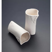 Sauceboat Bone Porcelain Plate - Pack of 3